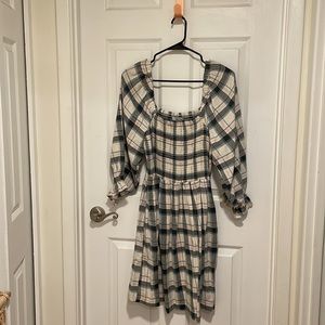 Madewell Plaid Lucie Dress